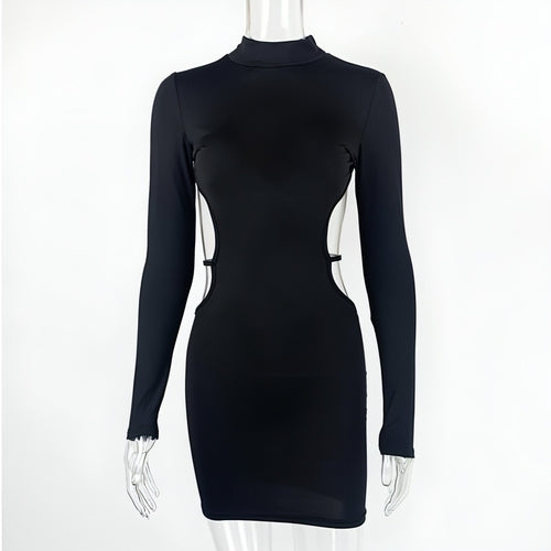 Élodie Midikleid mit Cut-Out-Detail