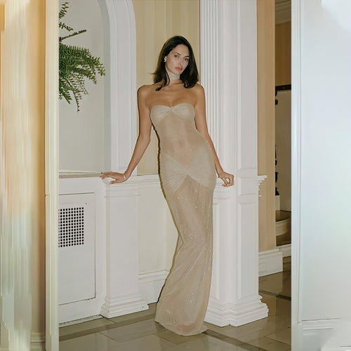 Celestine Paillettenkleid mit Meerjungfrauen-Silhouette